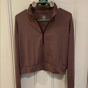 Under Armour Women's Burgundy Quarter-Zip